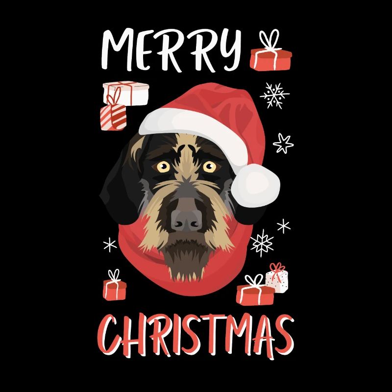 Deutsch Drahthaar Weihnachten