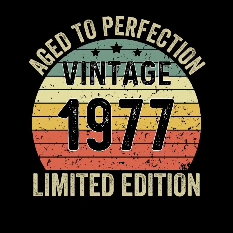Vieilli à la perfection Vintage 1977 Édition limitée