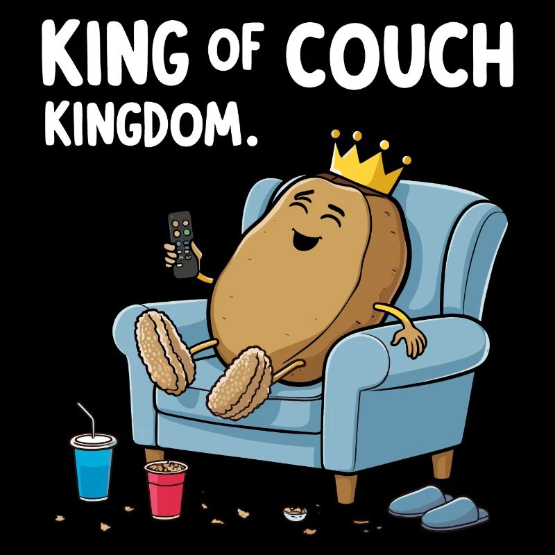 Funny Couch Potato Design
