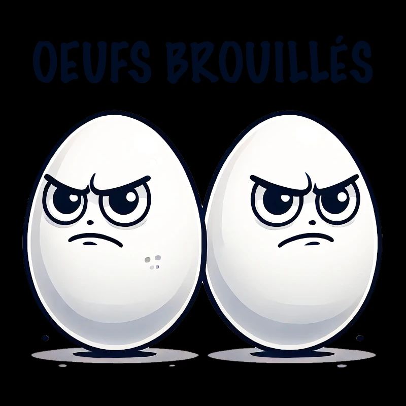 Scrambled eggs humor