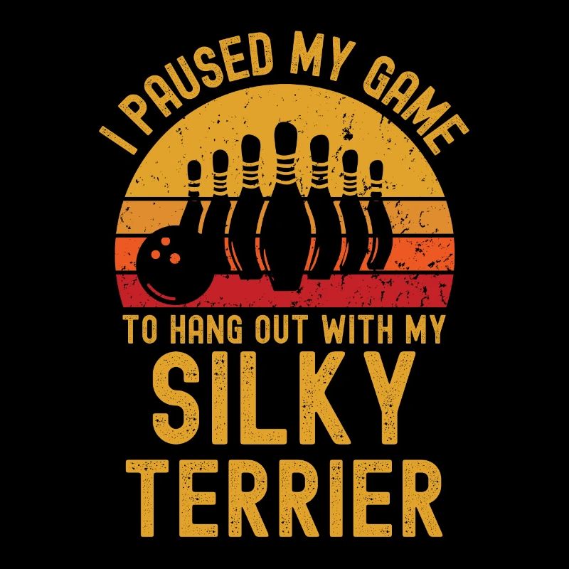 Bowling et Silky-Terrier