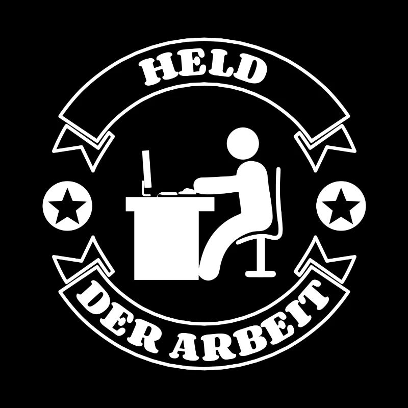 Held der Arbeit Arbeitstier Chef Kollege Geschenk