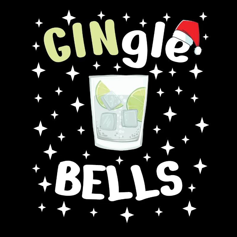 GINgle Bells Gin-gle Bells Gin Weihnachts Design