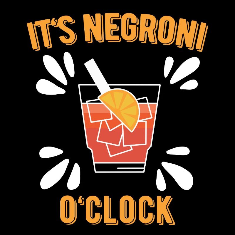 Negroni Cocktail Long Drinks Summer Alcohol Party