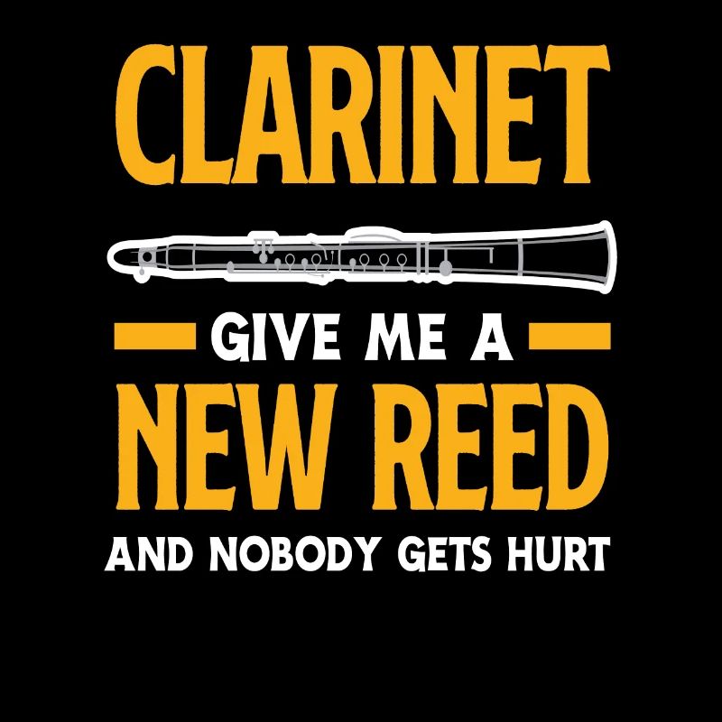 Funny clarinet player gift