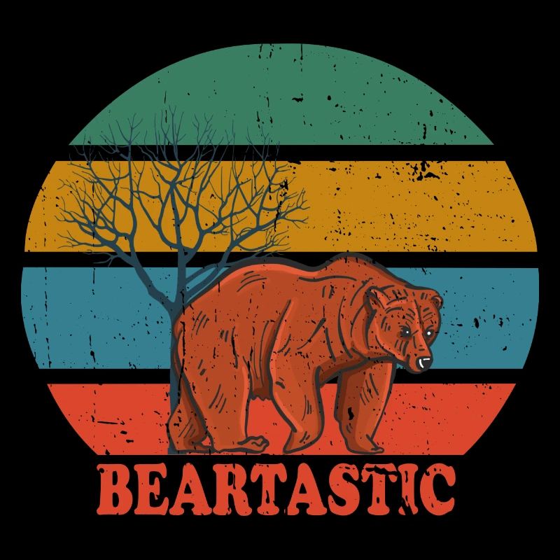 Retro Bear Beartastic