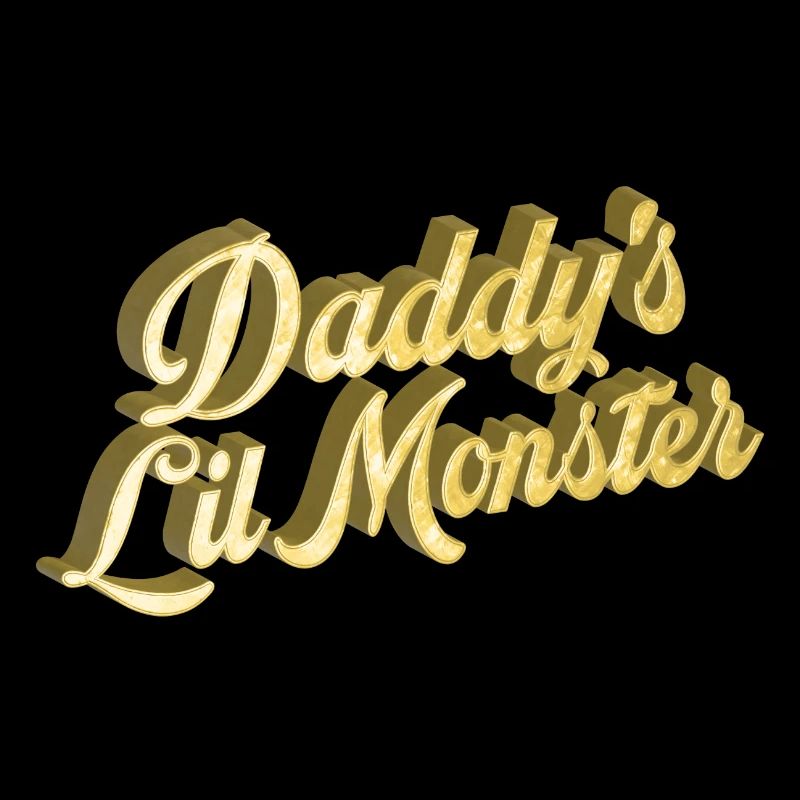 Gold Daddy ́s Lil Monster - Le petit monstre de Vati