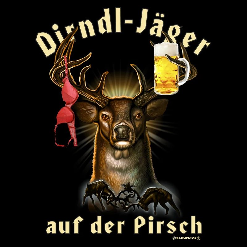 JD - Jäger Designs - Dirndl Jäger auf der Pirsch -