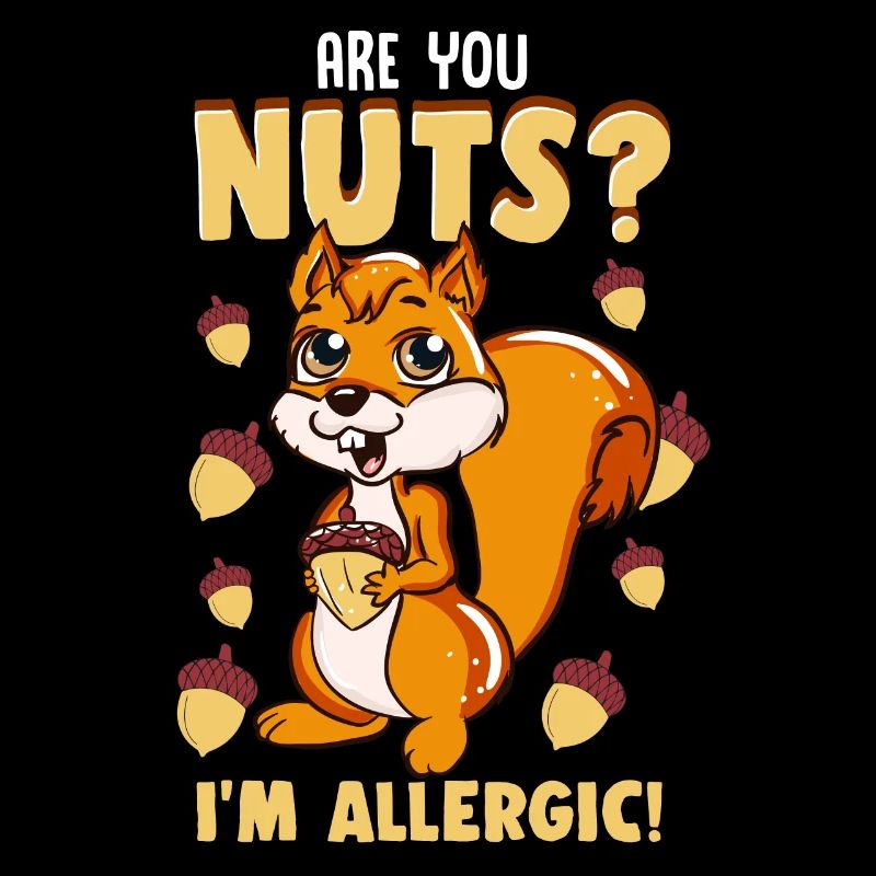 Squirrel Nuts Acorns Hazelnuts Gift