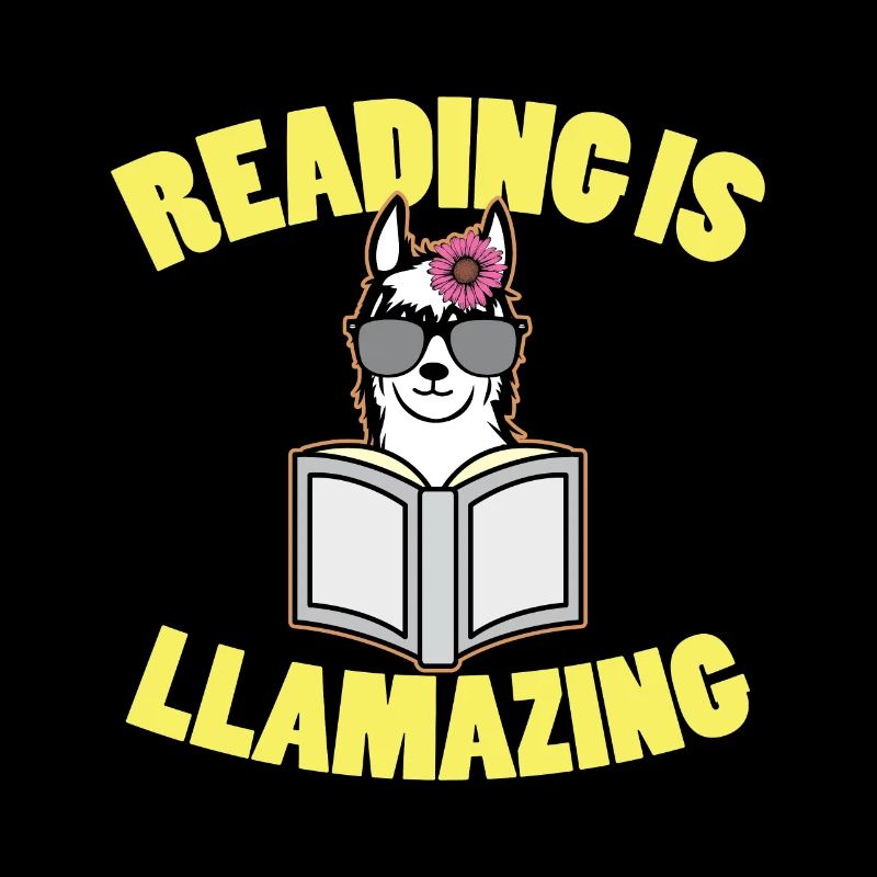 Reading is Llamazing Lama Book Reader