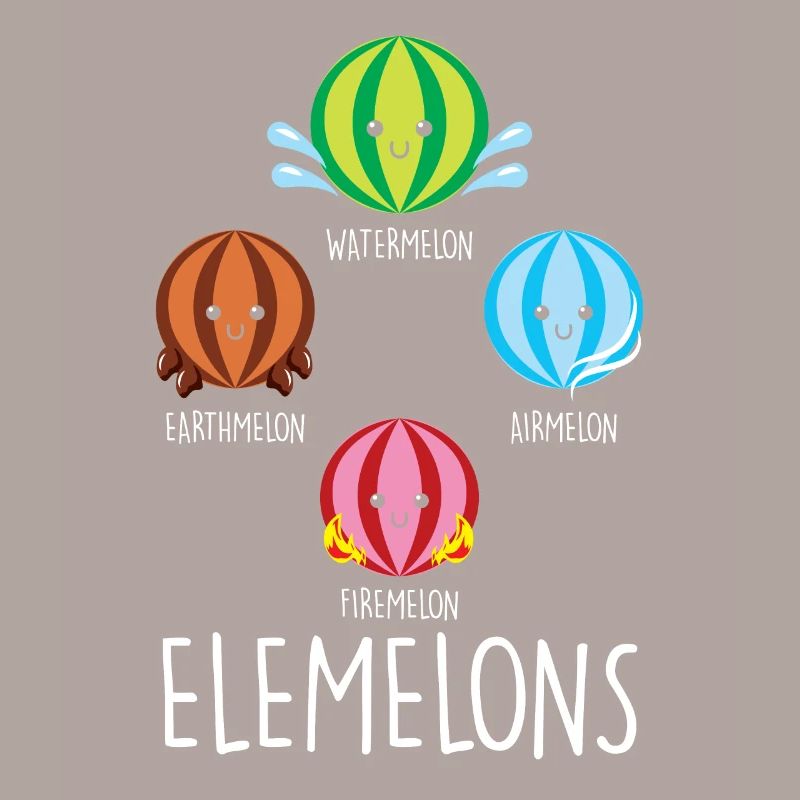Élément pastèon Chimie Eau Terre Feu Air