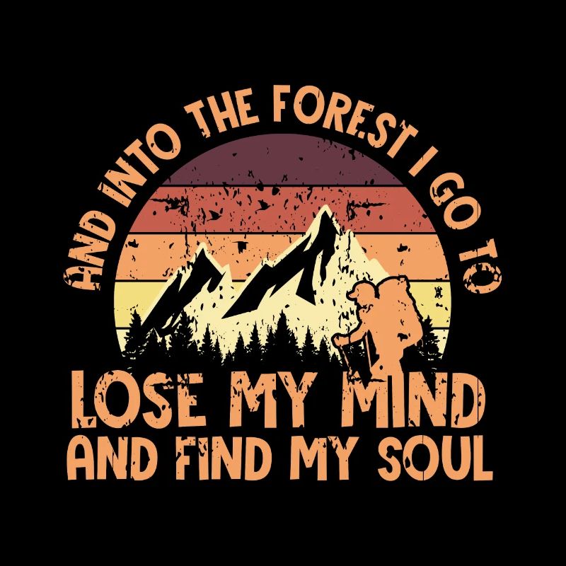 Dans la forêt, perds mon esprit, trouve mon âme