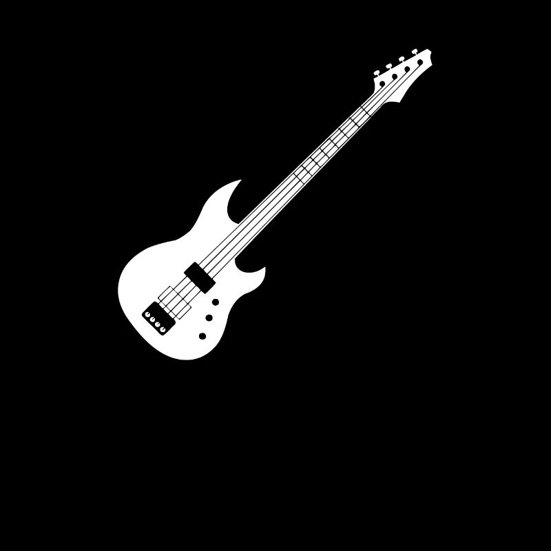 Gitarre und E-Gitarre Symbol