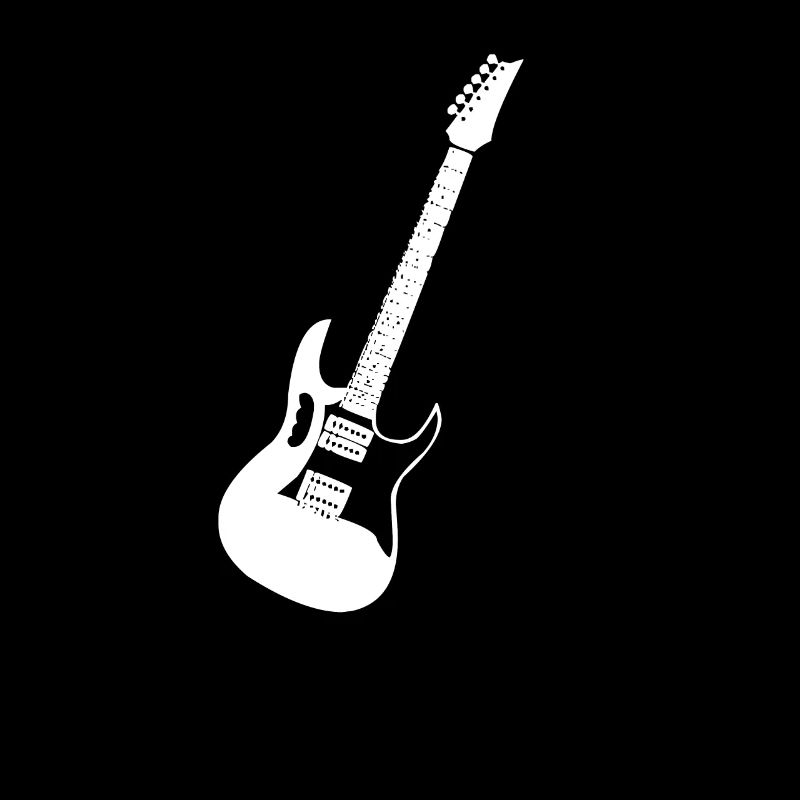 Gitarre und E-Gitarre Symbol