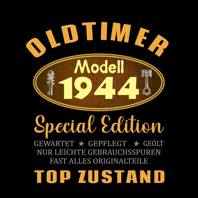Oldtimer Modell 1944 Auto 77. Geburtstag Geschenk
