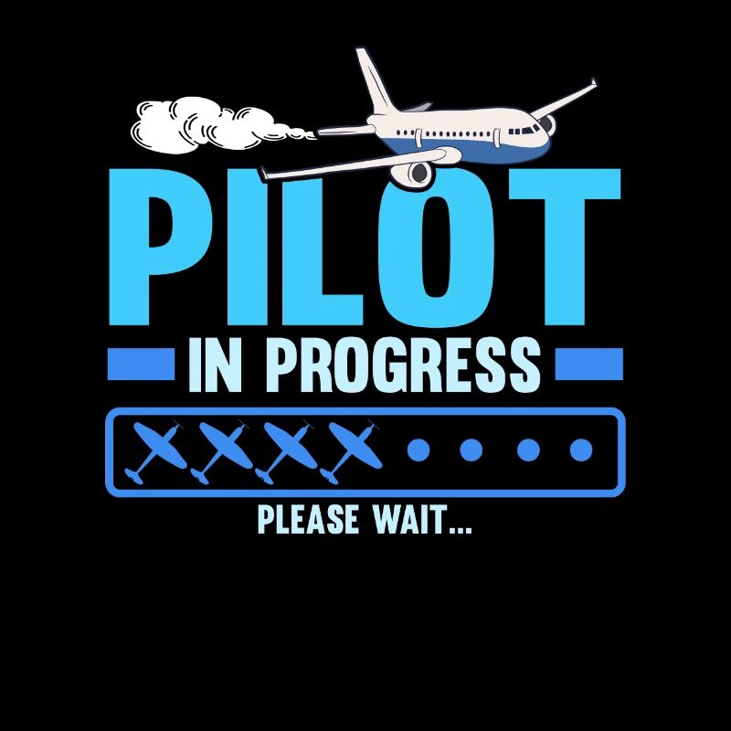 Pilot Flugzeug Luftfahrt Fliegen Beruf Lustig