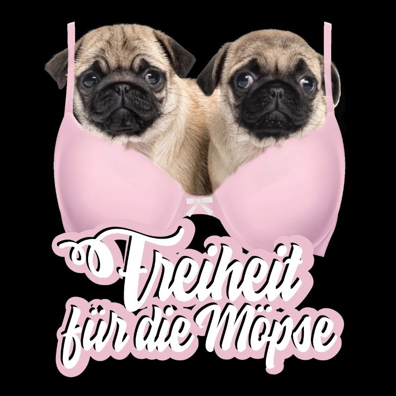 Möpse BH Mops Busenhalter