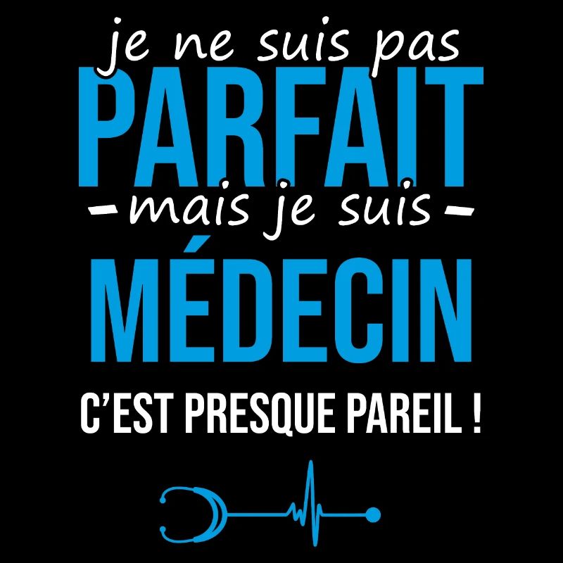 pas parfait mais médecin | médecine stéthoscope