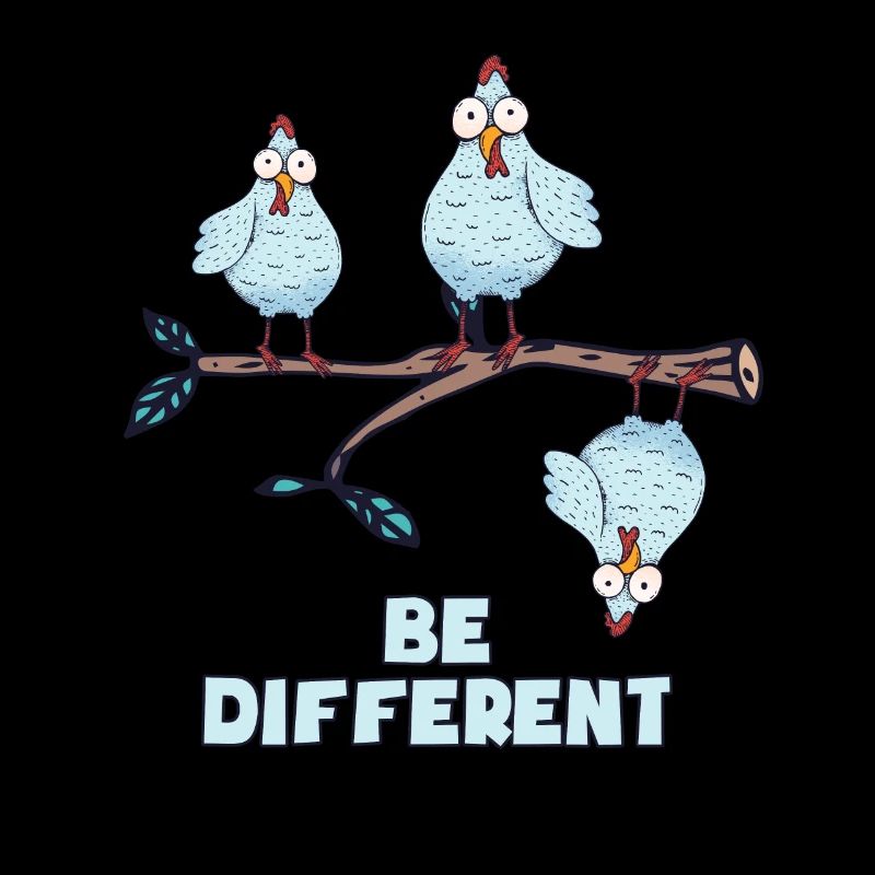 BE DIFFERENT