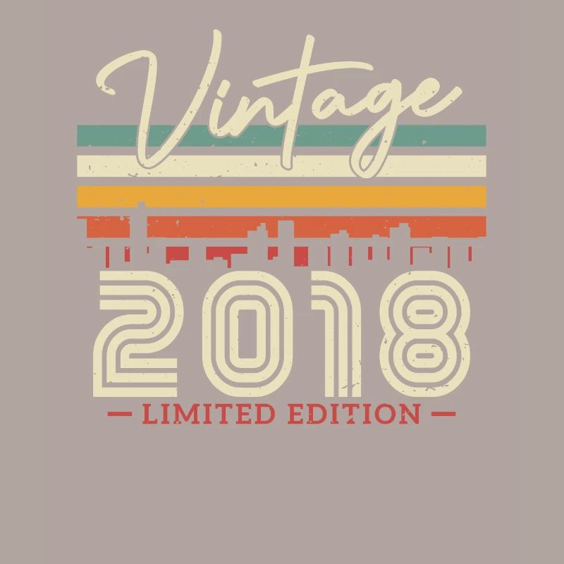 Vintage Geburtstagsgeschenk 2018