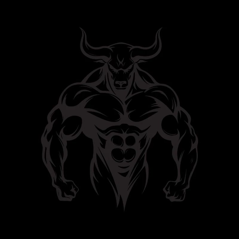 Bull Taurus Muscles Workout Gym