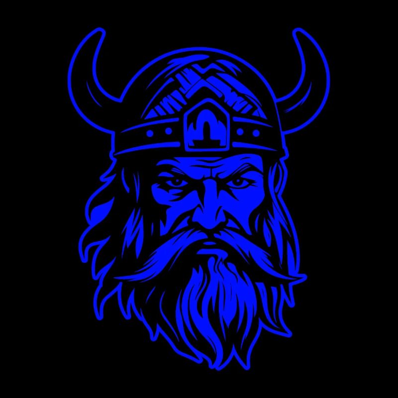 Wikinger Porträt Valhalla Krieger