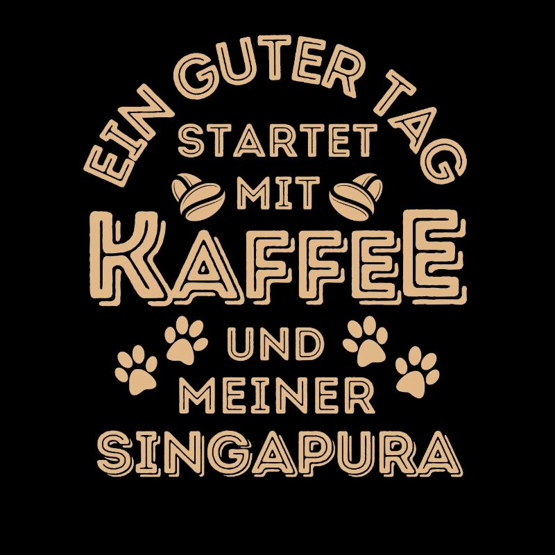 Singapura Katze Kaffee Cafe