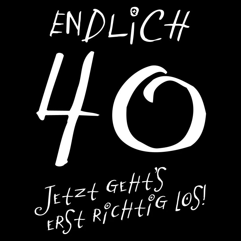 Endlich 40 Geburtstag Geschenk