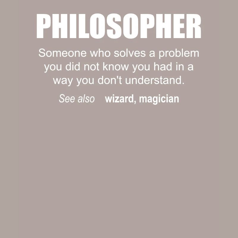 Philosopher Description