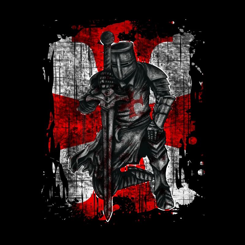 Crusader Knights Templar Moyen Âge Deus Vult