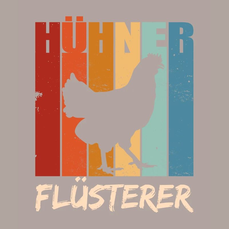 Retro Hühner Flüsterer Geschenk