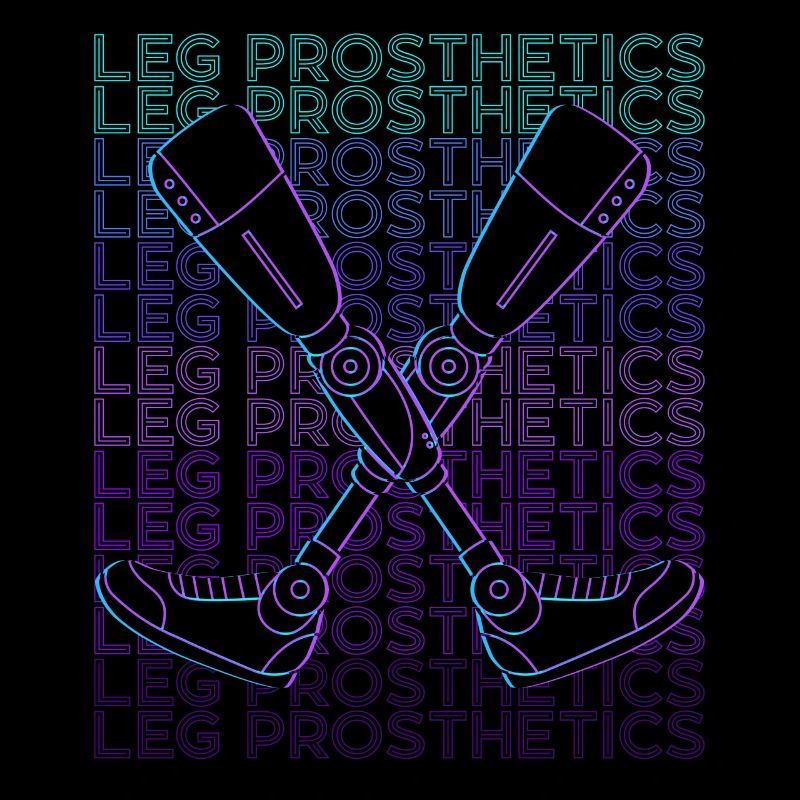 Prothèses de jambes Amputé Amputation Retro