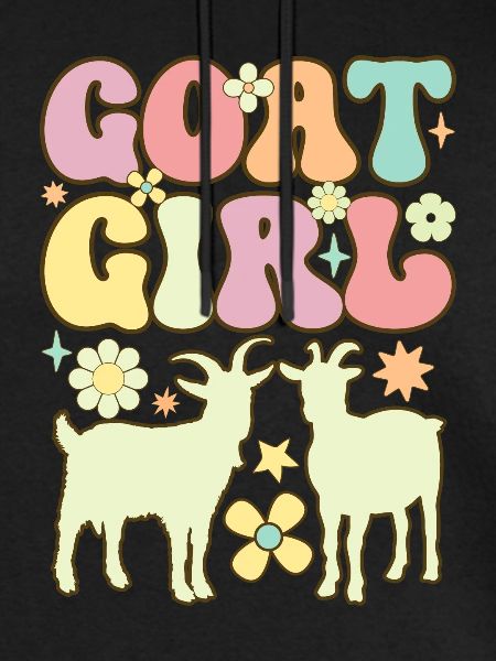 Capra Ragazza Groovy Capra Amante Agricoltore