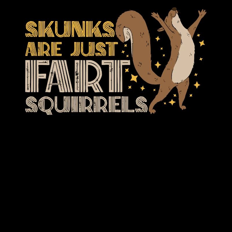 Les mouffettes ne sont que des écureuils à pets Les mouffettes sont des pets