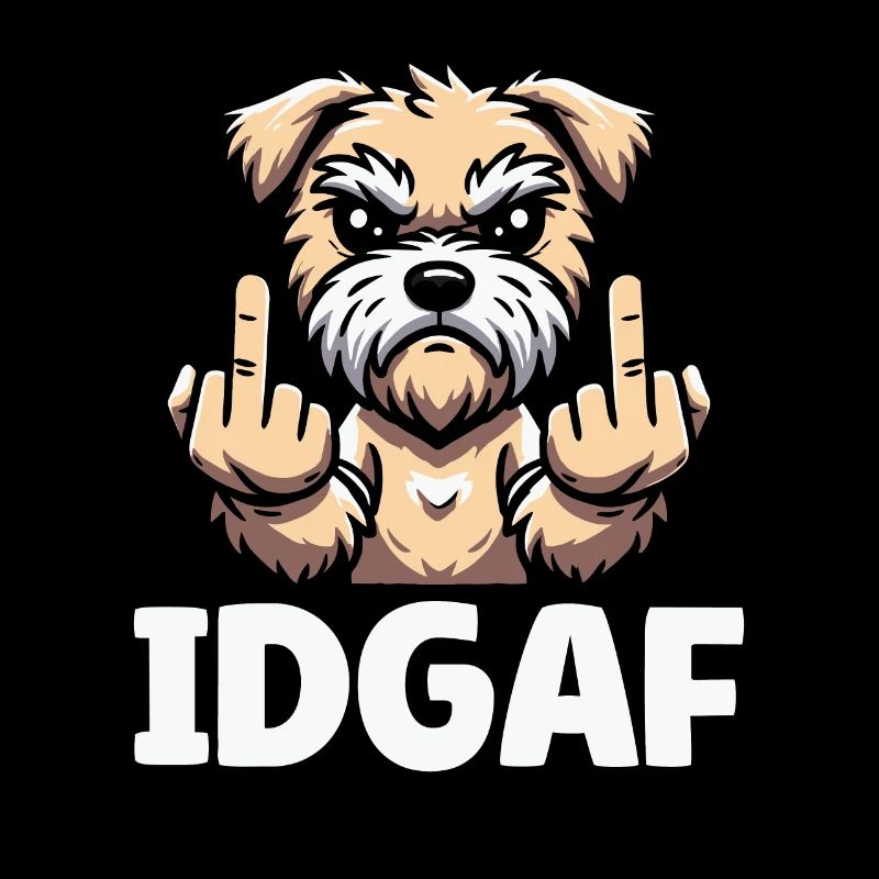 Wheaten Terrier Idgaf