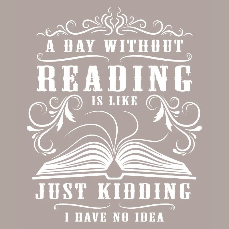 Book Nerd Librarian Day Without Reading