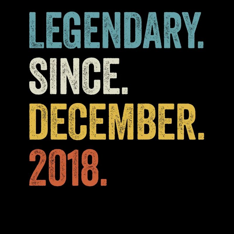 Legendary Since December 2018 4. Geburtstag