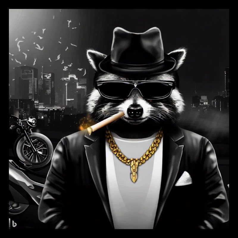Gangster Waschbär