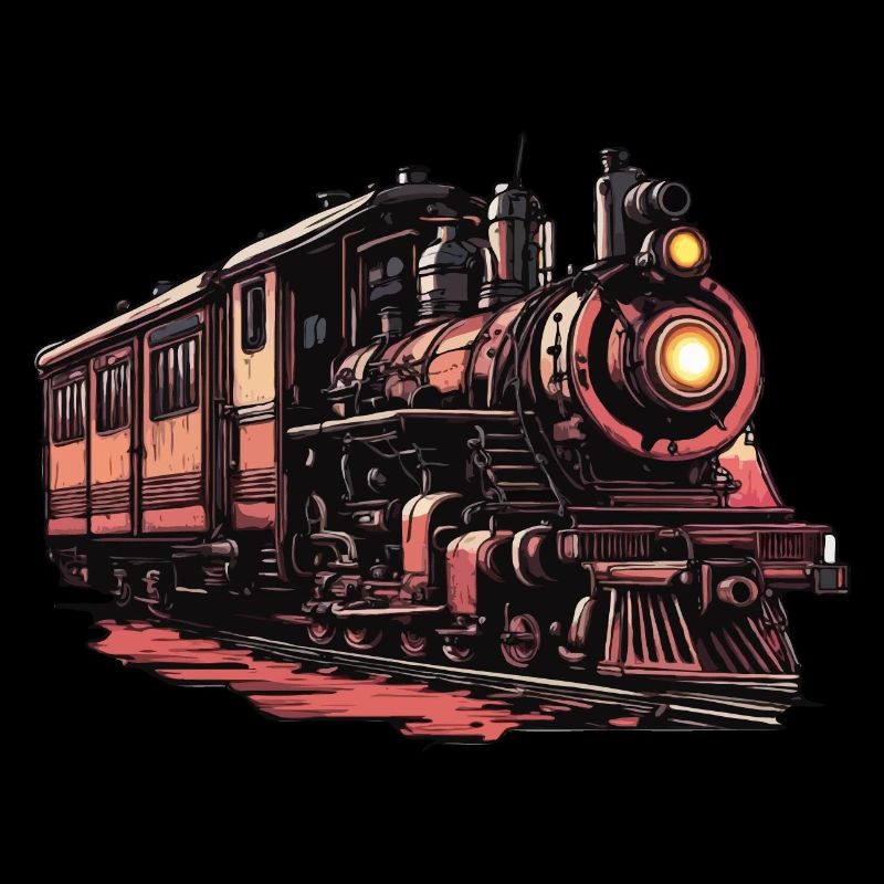 Zug / Lokomotive / Dampflok / Eisenbahn / Lock