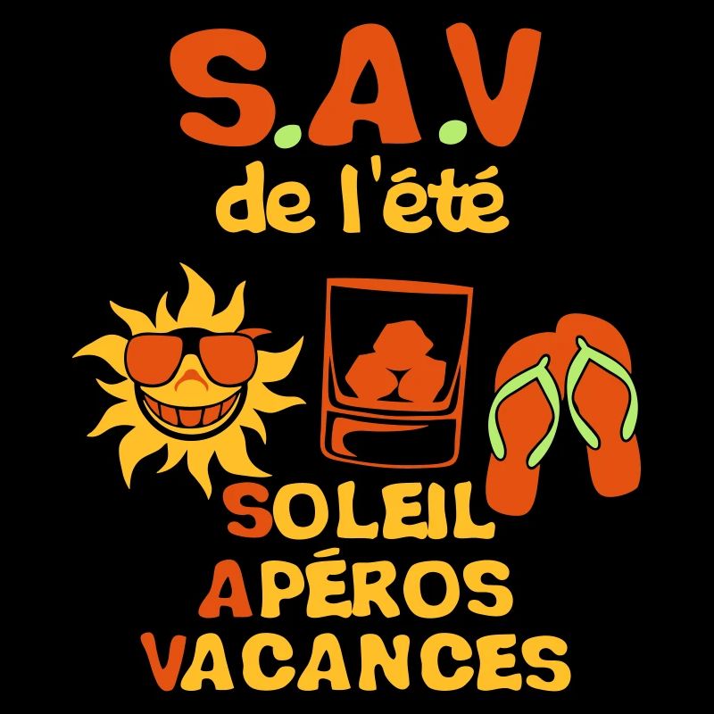 soleil aperos vacances sav alcool tongue