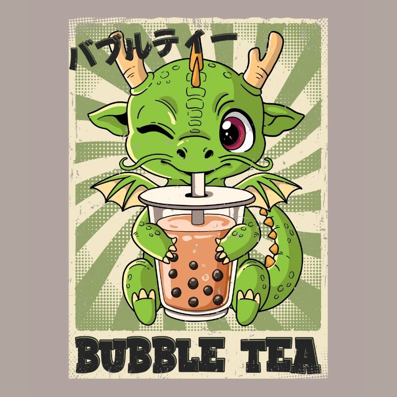 Boba Tea Dragon Bubble Tea