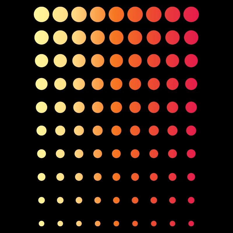 Orange dots