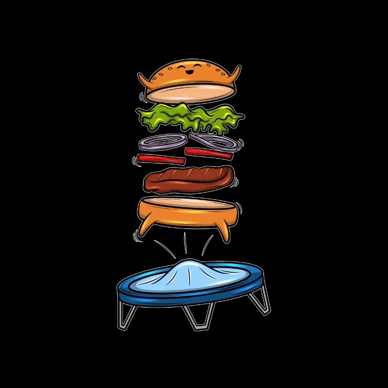 Burger Fast Surpoids Incursing Sport Cadeau