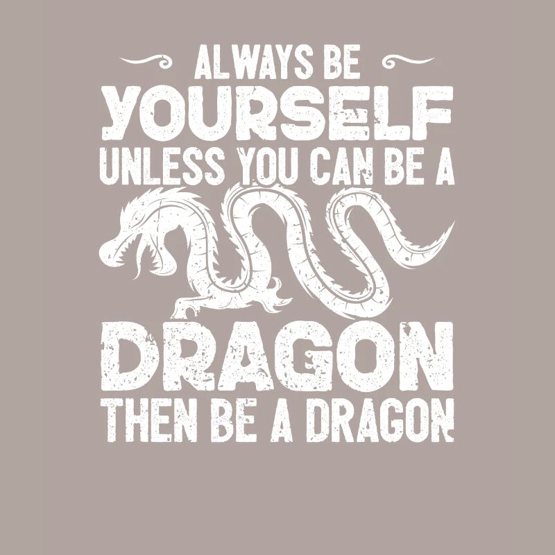 Drache dann ein Drache