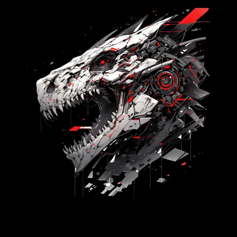 Mecha Animal Tiger Wolf Fox Dino Bear Cyborg