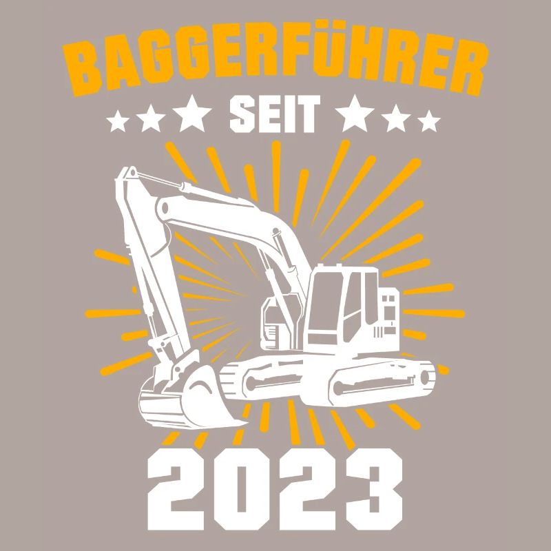 Baggerführer 2023 Baggerfahrer Bagger