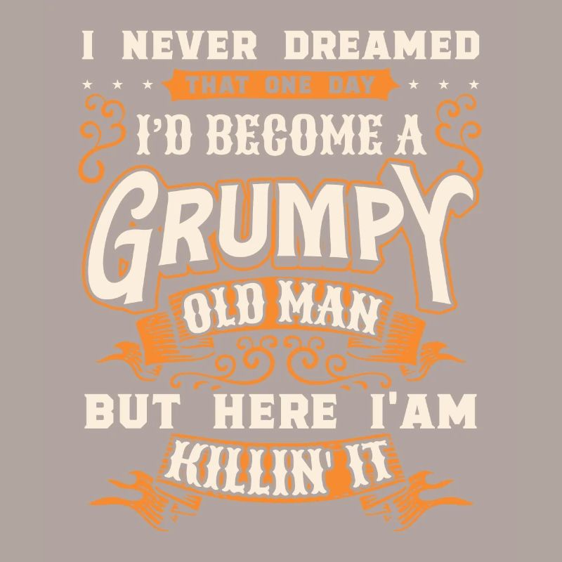 Opa Großvater Geschenkidee Become A Grumpy Old Man