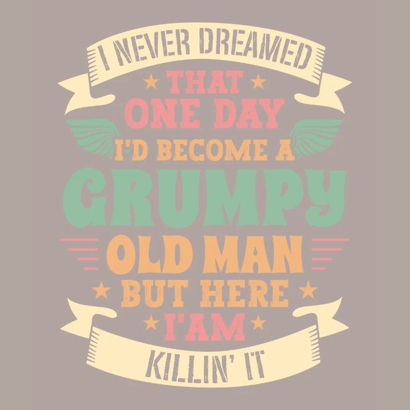 Opa Großvater Geschenkidee Become A Grumpy Old Man