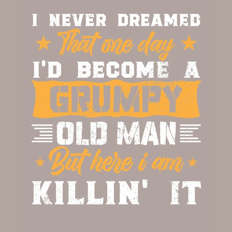 Opa Großvater Geschenkidee Become A Grumpy Old Man
