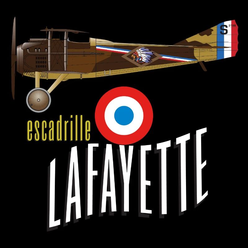 spad xii lafayette avant
